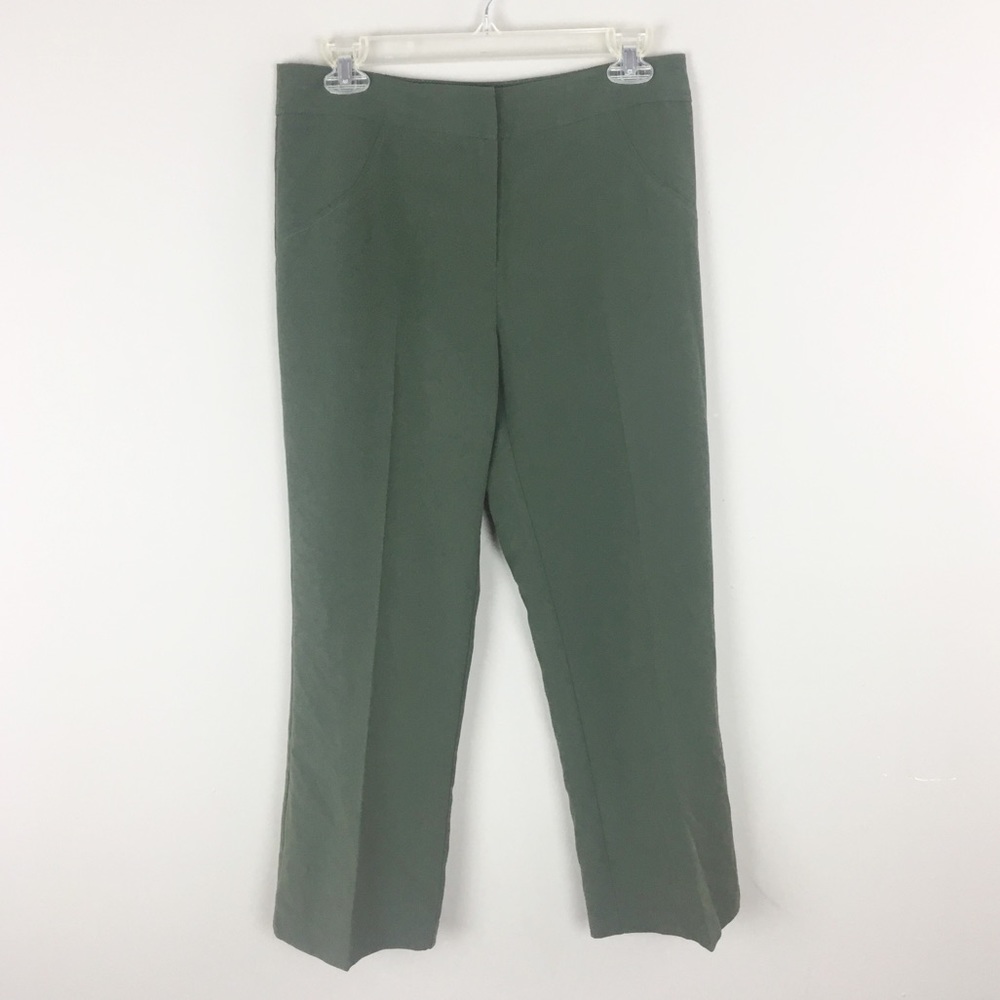 Melissa Paige | Olive Pleated Pants - K10PM